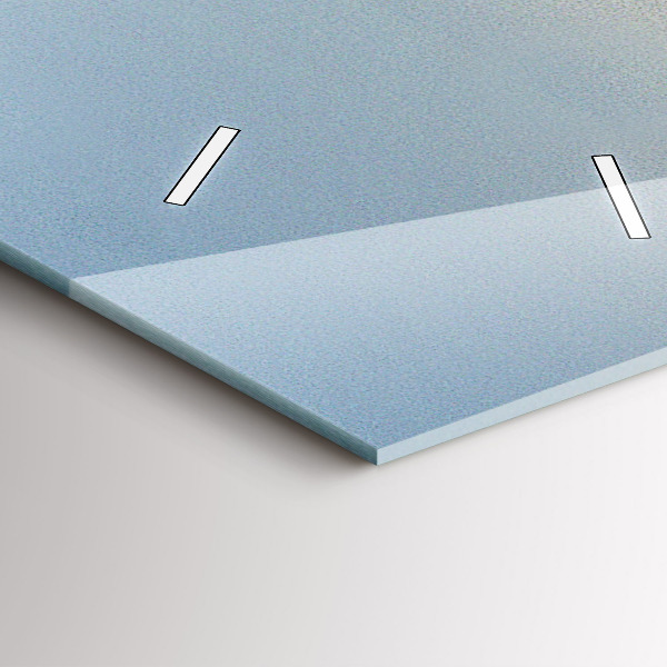 Vertical wall clock Beach Holidays