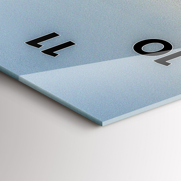 Vertical wall clock Beach Holidays