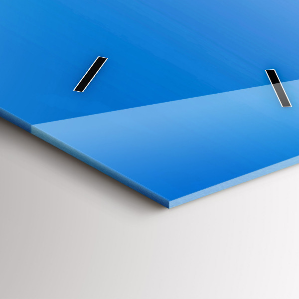 Vertical wall clock Spiš Castle in Slovakia