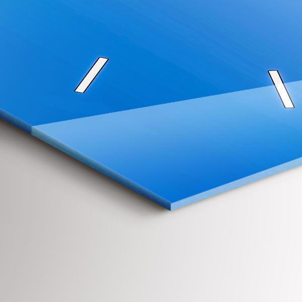 Vertical wall clock Spiš Castle in Slovakia