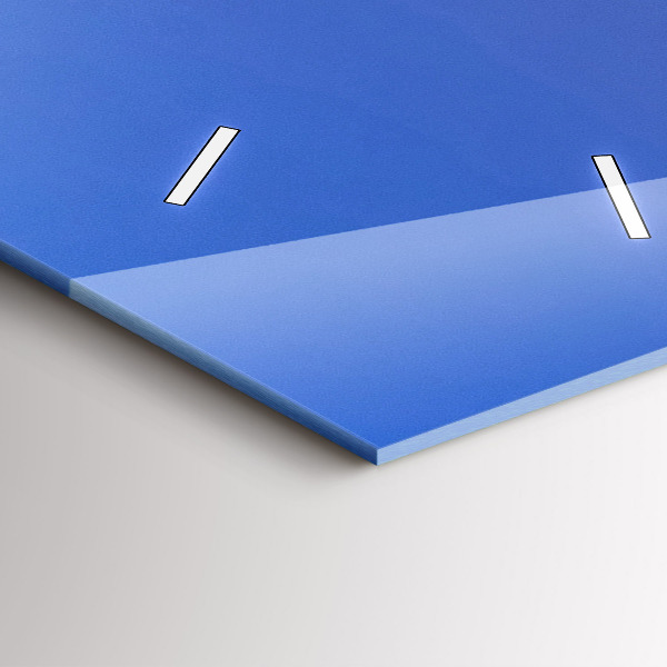 Vertical wall clock The city lit up at night