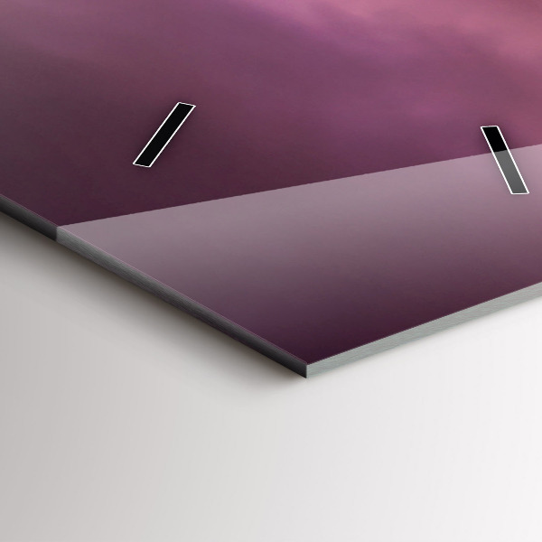 Vertical wall clock North Scottsdale Sunset