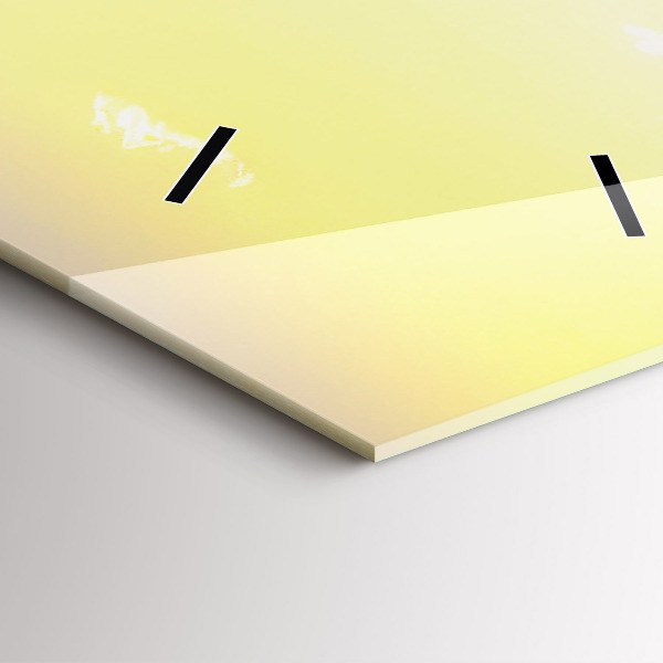 Vertical wall clock Arizona Desert