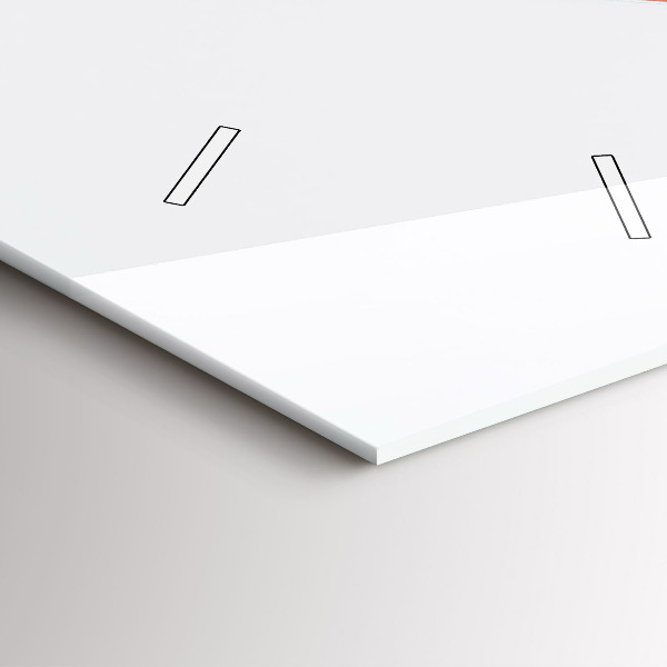 Vertical wall clock Golden Gate Bridge