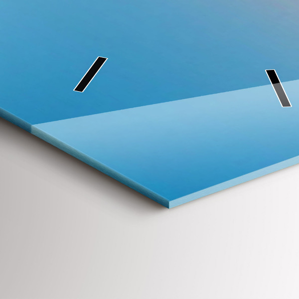 Vertical wall clock Mountains in San Antonio USA