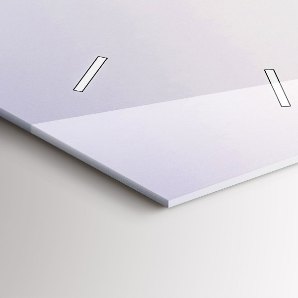 Vertical wall clock Lake and Pyrenees Mountains