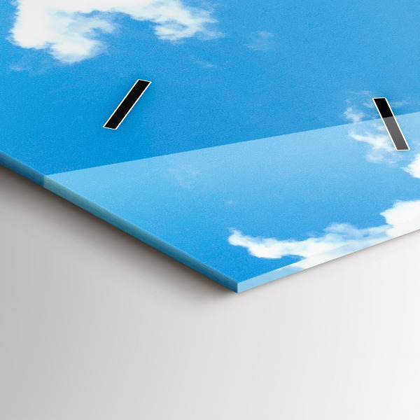 Vertical wall clock Rocky Landscape