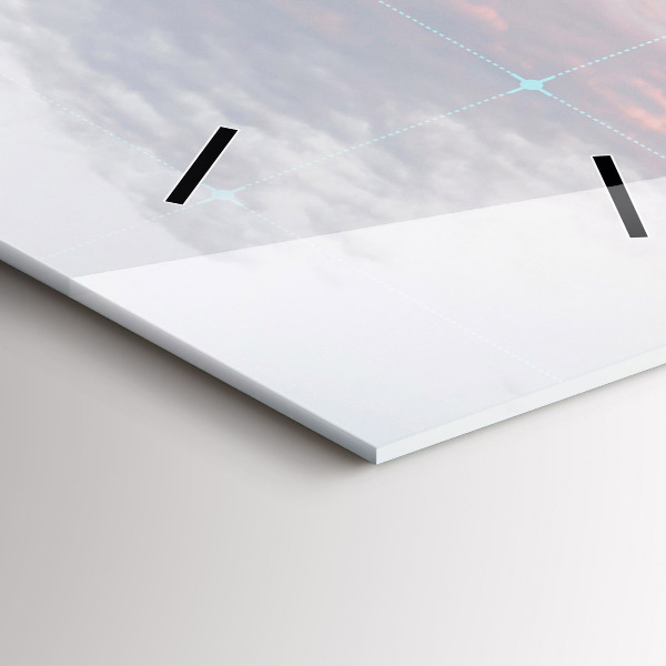 Vertical wall clock Skyscrapers in Philadelphia