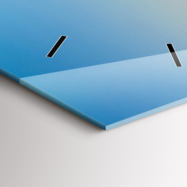 Vertical wall clock The Road to San Francisco