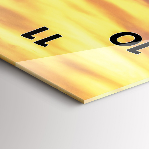 Vertical wall clock San Francisco Bridge