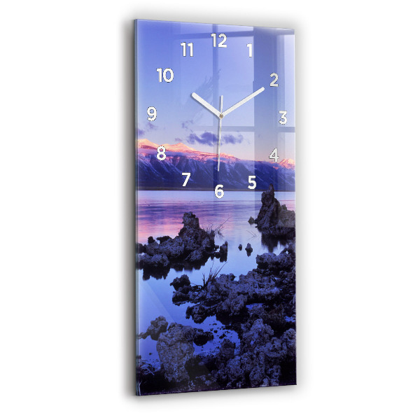 Vertical wall clock Lake California