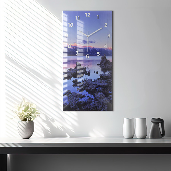 Vertical wall clock Lake California
