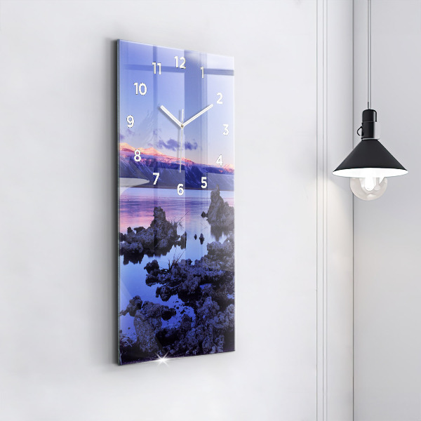 Vertical wall clock Lake California