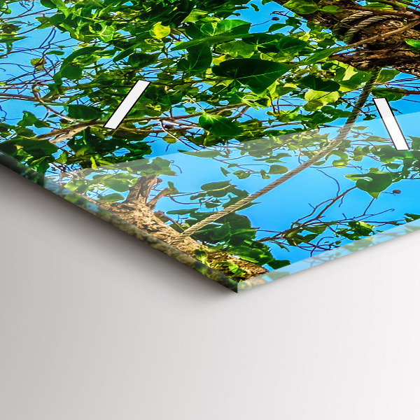 Vertical wall clock Sunny island Thailand