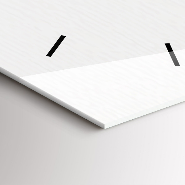 Vertical wall clock Cartoon town