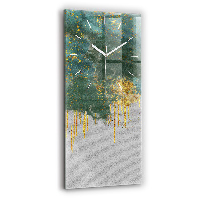 Vertical wall clock Decorative pattern