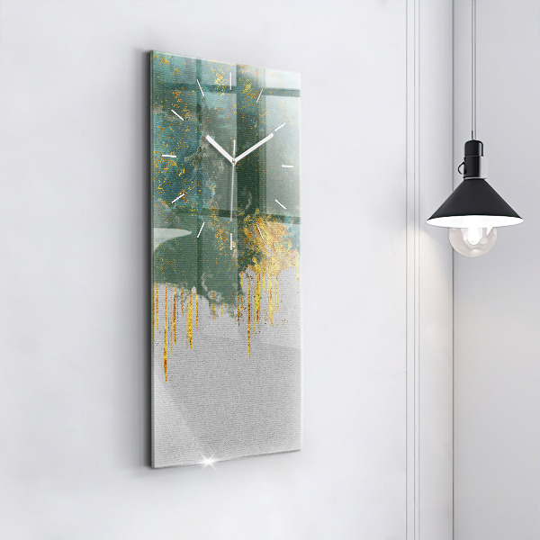 Vertical wall clock Decorative pattern