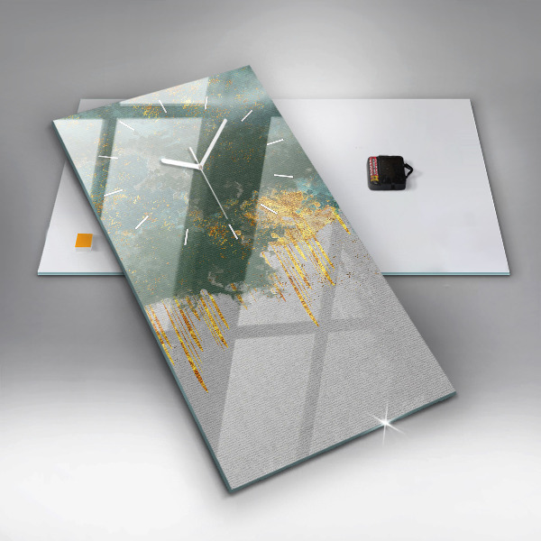 Vertical wall clock Decorative pattern