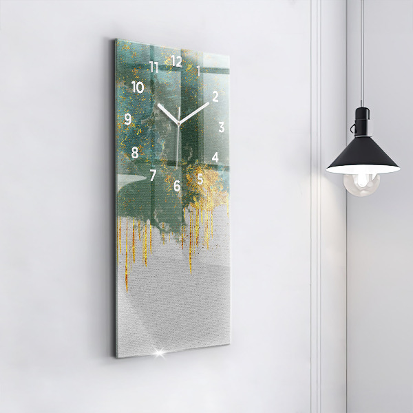 Vertical wall clock Decorative pattern