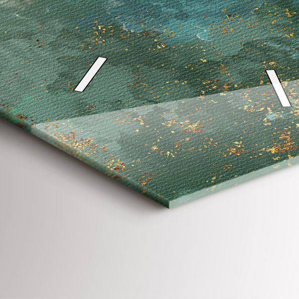 Vertical wall clock Decorative pattern