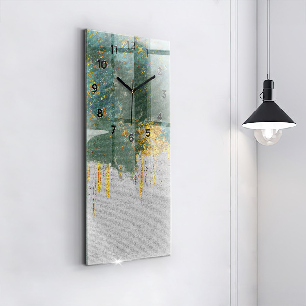 Vertical wall clock Decorative pattern