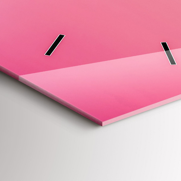 Vertical wall clock Sky and mountain gradient