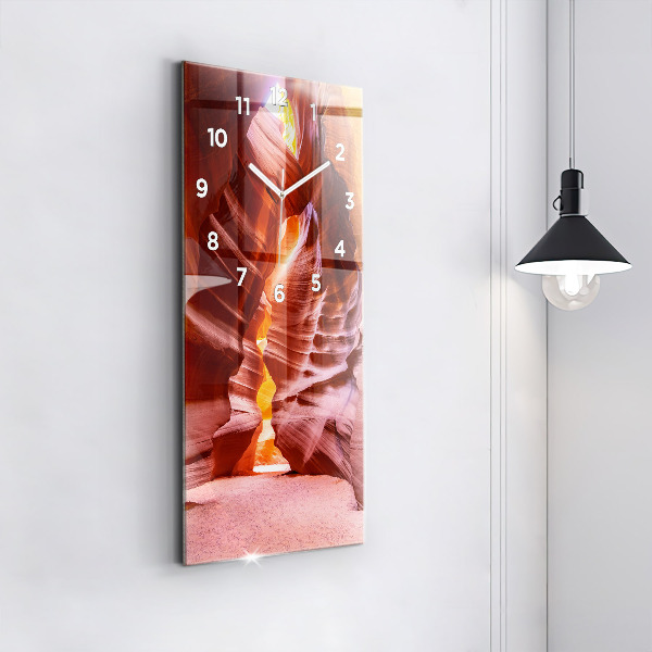 Vertical wall clock Sand Canyon