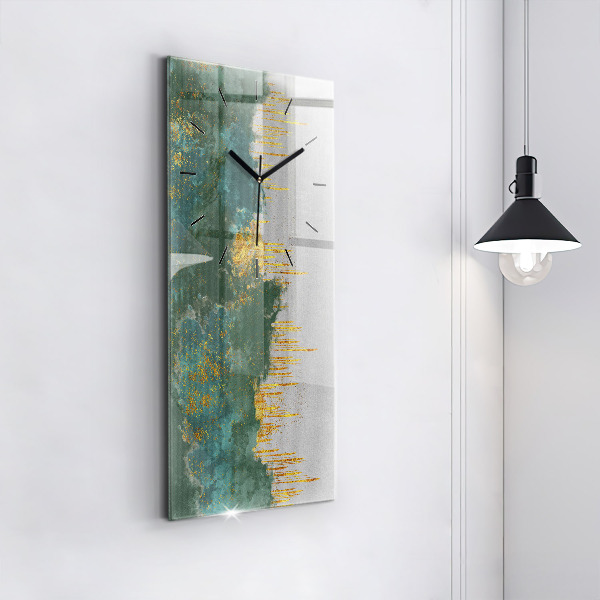 Vertical wall clock Decorative pattern