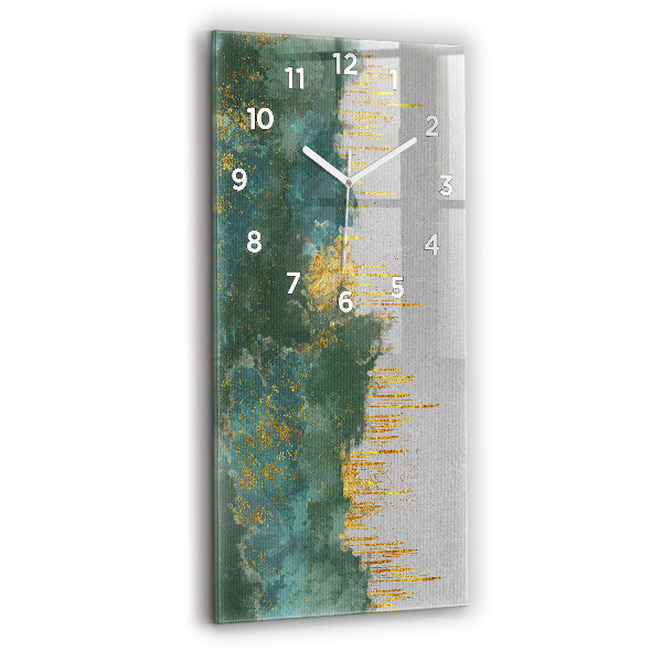 Vertical wall clock Decorative pattern