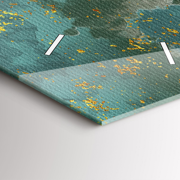 Vertical wall clock Decorative pattern