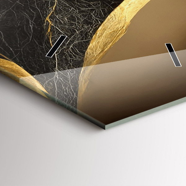 Vertical wall clock Elegant abstraction