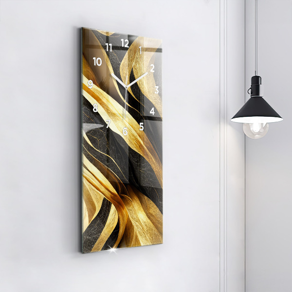 Vertical wall clock Elegant abstraction