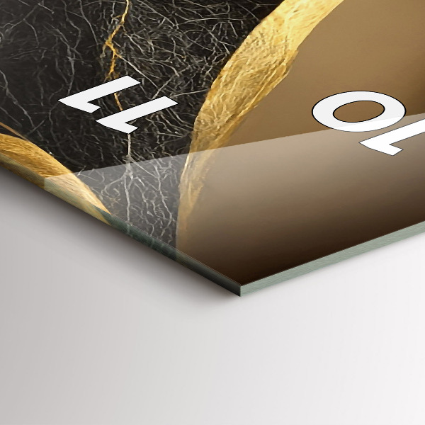 Vertical wall clock Elegant abstraction