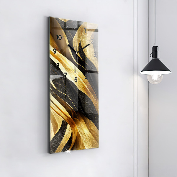 Vertical wall clock Elegant abstraction