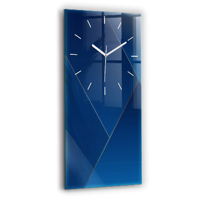 Vertical wall clock Decorative abstraction