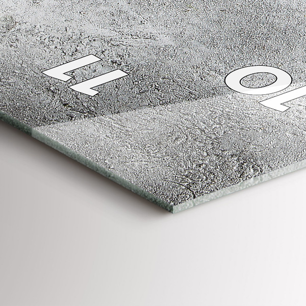 Vertical wall clock Minimalist olives