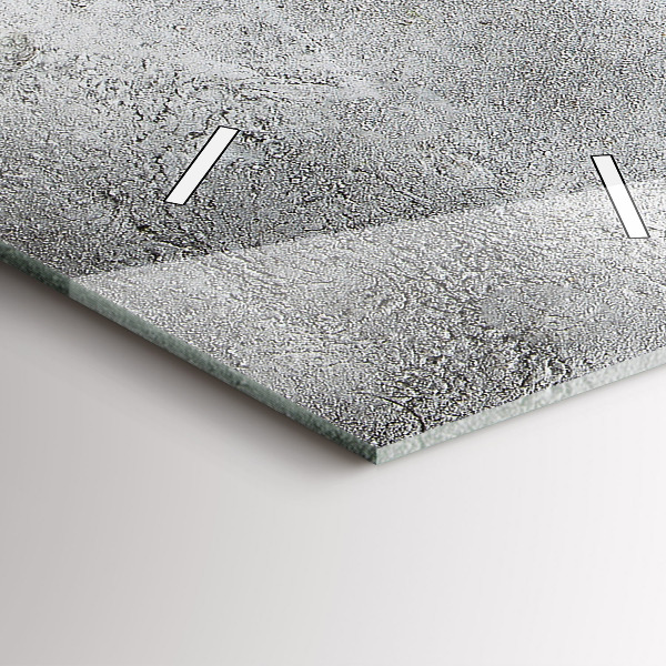 Vertical wall clock Minimalist olives