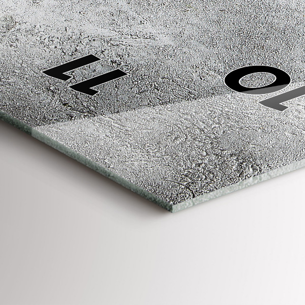 Vertical wall clock Minimalist olives