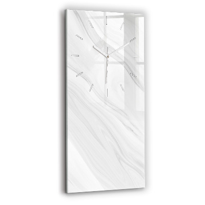 Vertical wall clock Decorative marble