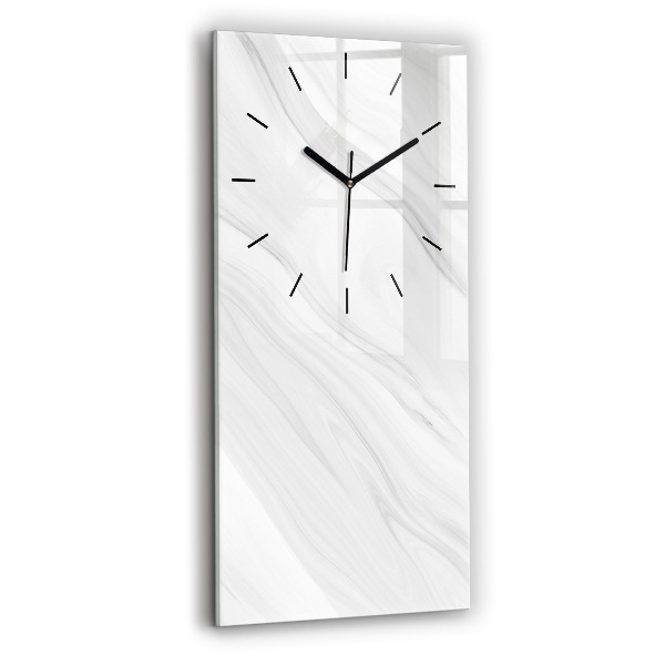 Vertical wall clock Decorative marble
