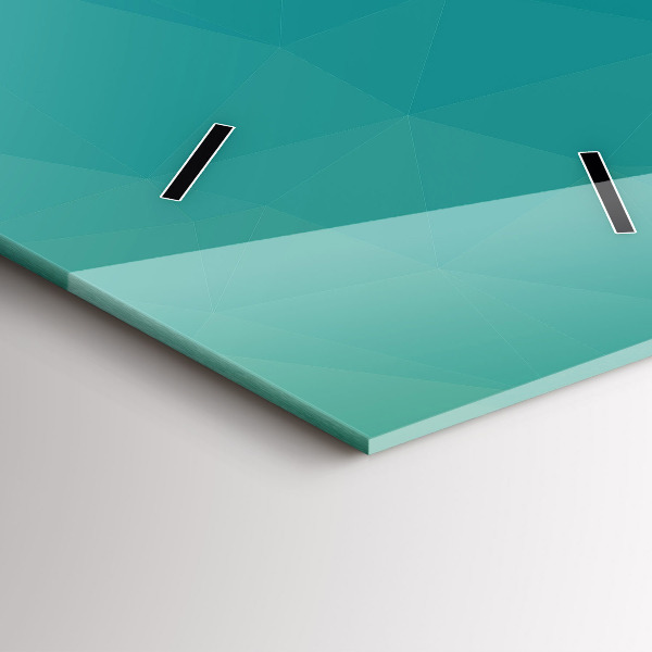 Vertical wall clock Sea abstraction