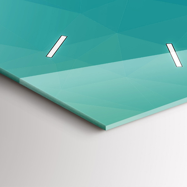 Vertical wall clock Sea abstraction