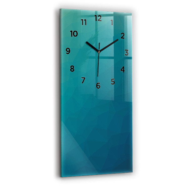 Vertical wall clock Sea abstraction