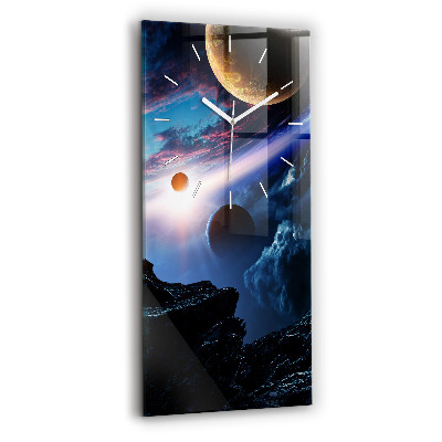 Vertical wall clock Great Galaxy