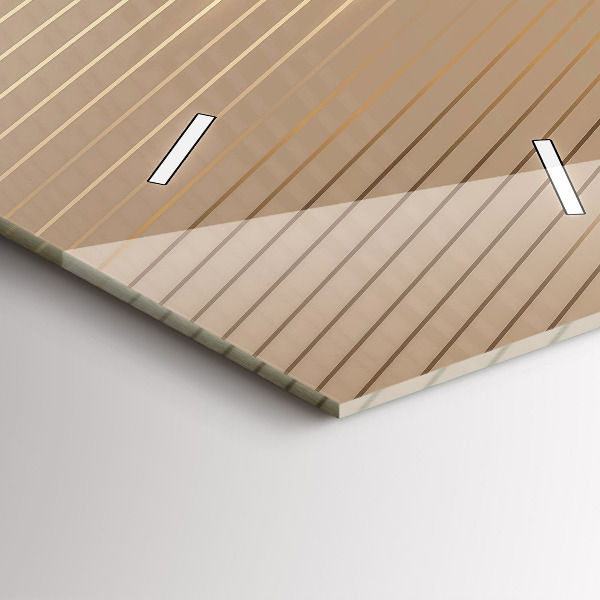 Vertical wall clock Abstract light