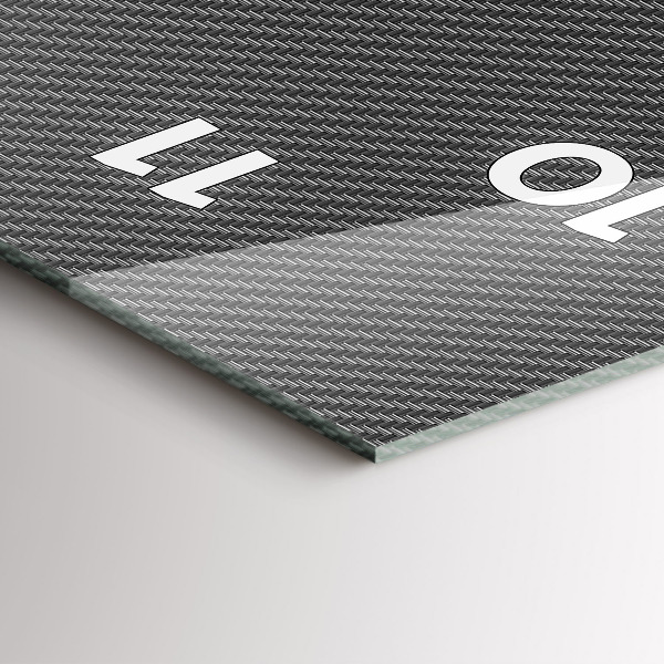 Vertical wall clock Dark abstraction