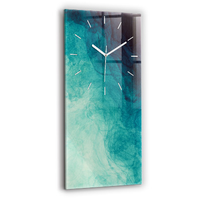 Vertical wall clock Abstraction depth