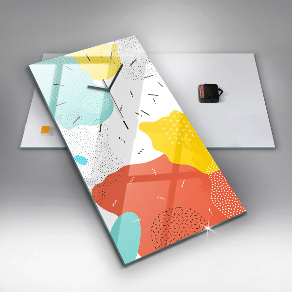 Vertical wall clock POP Abstraction