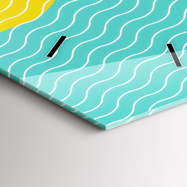 Vertical wall clock POP Abstraction