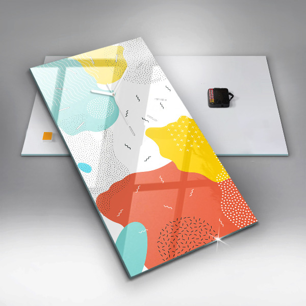 Vertical wall clock POP Abstraction